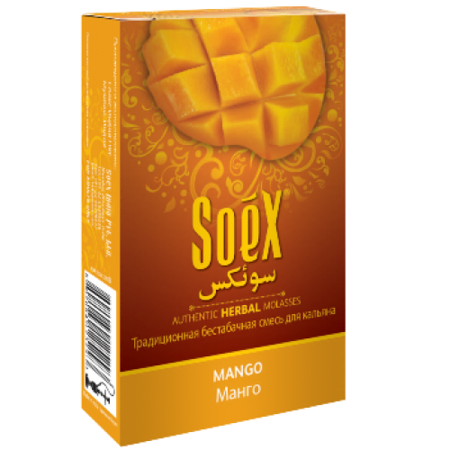 Бестабачная смесь Soex Манго