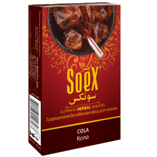 Бестабачная смесь Soex Кола