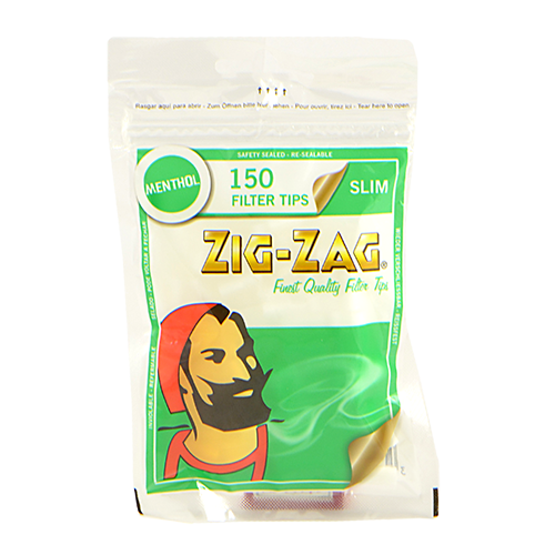 Сигаретные фильтры Zig-Zag Menthol 150 шт.
