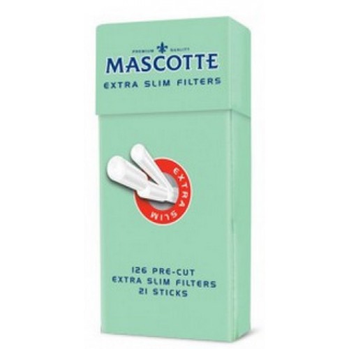 Фильтры сигаретные MASCOTTE Extra Slim Filters Sticks 5.3mm 126 шт.
