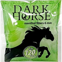 Фильтры сигаретные DARK HORSE Slim ментол