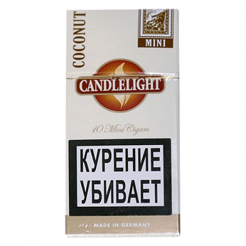 Сигариллы Candlelight Filter Coconut 10