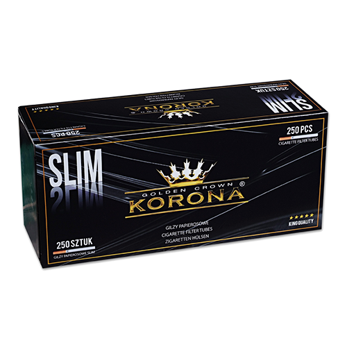 Сигаретные гильзы Korona Slim 250 шт.