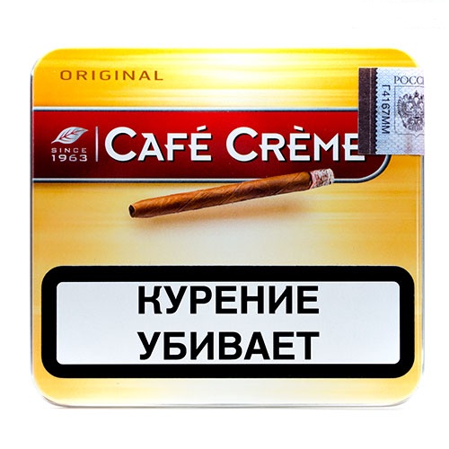 Cигариллы Cafe Creme Original 10 шт. (ж/б)