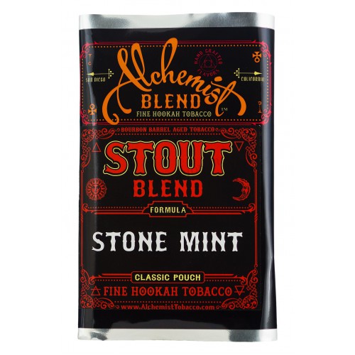 Кальянный табак Alchemist Stout Line Stone Mint 100 гр.