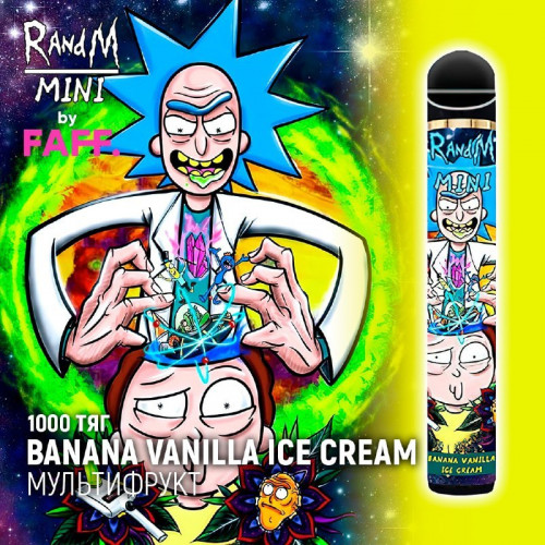 Устройство одноразовое R&M Mini Banana Vanila Ice Cream