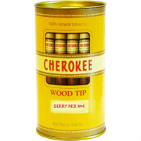 Сигариллы Cherokee Wood Tip Berry Mix №4 туба 25 шт.