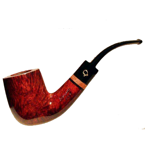 Трубка Lorenzetti briar (9 мм) Dark Brown в фирменном боксе с кисетом мод.09