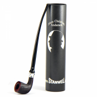 Трубка Stanwell H.C.Andersen III black sandblast 9mm