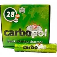 Уголь древесный Carbopol, 28 мм