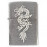 Зажигалка Zippo 200 Dragon1 Brushed Chrome