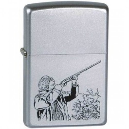 Зажигалка Zippo 205 Hunter Satin Chrome