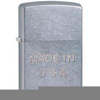 Зажигалка Zippo 28491 Made in USA Street Chrome