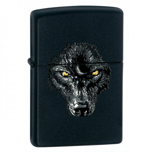 Зажигалка Zippo 28001 Black Wolf