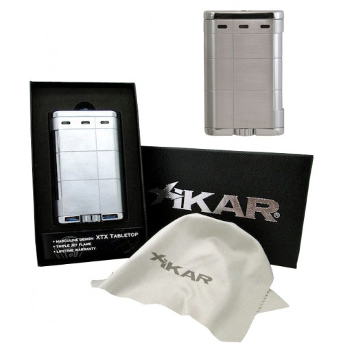 Зажигалка Xikar 530SL Tabletop Silver